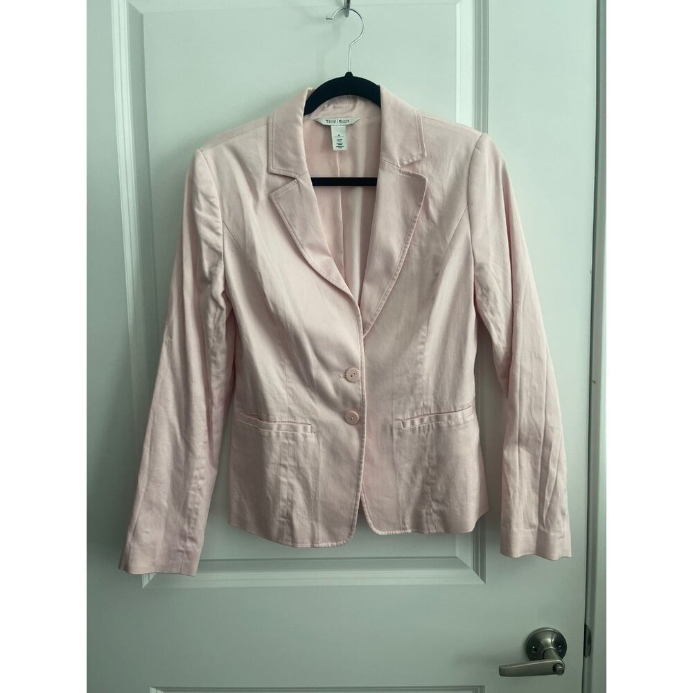 White House Black Market Pink Blazer